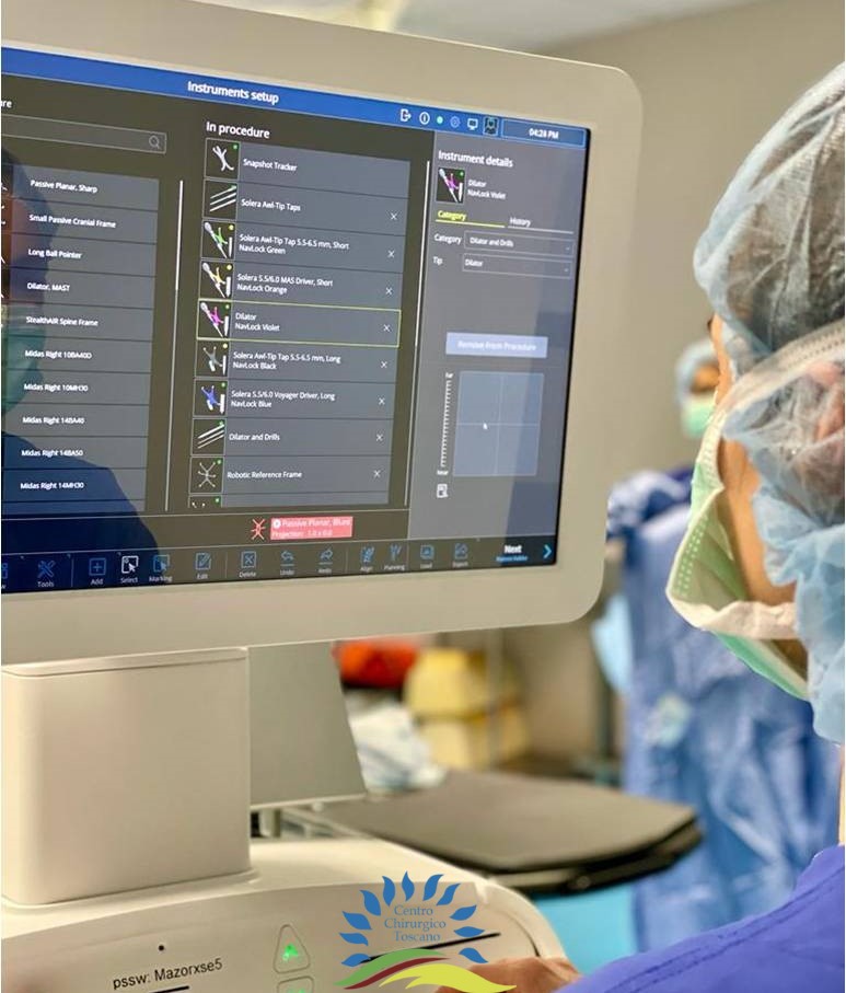 Neuronavigatore: tecnologia di precisione per la neurochirurgia al Centro Chirurgico Toscano
